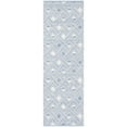 thumbnail image 3 of SAFAVIEH Montauk Katee Geometric Diamonds Area Rug, Blue/Ivory, 8' x 10', 3 of 9