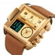 thumbnail image 2 of Reloj electrónico de negocios para hombre con esfera grande cuadrada del sudeste asiático de EE. UU., 2 of 5