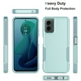 thumbnail image 2 of For Motorola Moto G Stylus 5G 2023 Case ,Sturdy Phone Case for Moto G Stylus 5G 2023, Njjex Shockproof Protection Heavy Duty Armor Hard Plastic & Rubber Rugged Bumper 2-in-1 Case Cover -Green, 2 of 6