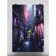 thumbnail image 1 of Neopunk City Surreal Robot Poster - Image by Shutterstock,, 1 of 2