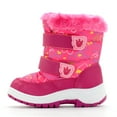 thumbnail image 3 of Nova Utopia Boys Girls Snow Boots NFWB119 Fuchsia 11, 3 of 6