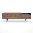 thumbnail image 2 of Mesa para TV Alterego Unit Nogal y Negro, 2 of 4