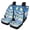 Penguin Starry Night Print, variant on Uourmeti Car Seat Covers Full Set Interior Accessories Polyester, Compatible with Automotive Seats SUV Seats, for Cars Truck, Digital Camo Pattern