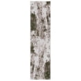 thumbnail image 2 of SAFAVIEH Bayside Everard Abstract Polyester Runner Rug, Ivory/Green, 2'2" x 8', 2 of 10