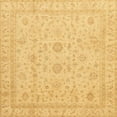 thumbnail image 1 of Ahgly Company Indoor Square Abstract Orange Oriental Area Rugs, 5' Square, 1 of 6