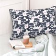 thumbnail image 4 of Salouo Cartoon Raccoon Pattern Pillow Cases,1PC Pillow Covers with Envelope Closure Decorative Pillow Case for Bed Couch,Pillows Not Included-20"x30", 4 of 6