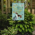 thumbnail image 2 of Carolines Treasures BB7601GF Welcome Friends Beagle Flag Garden Size  Small multicolor, 2 of 3