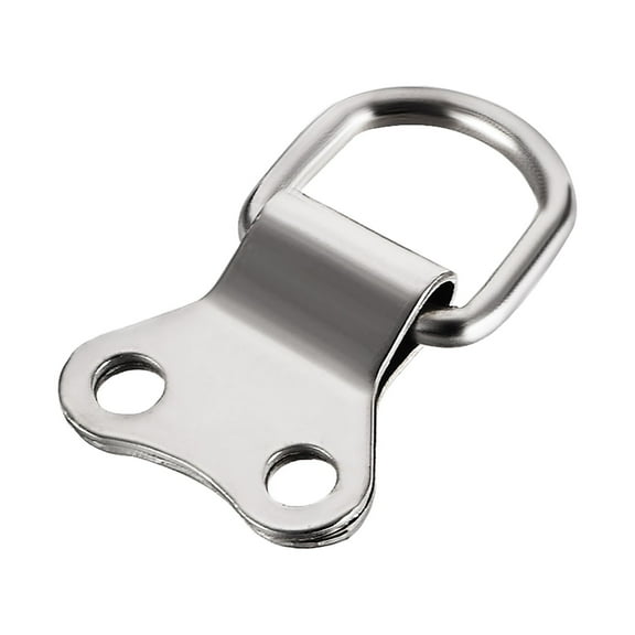 Unique Bargains D Ring Picture Hangers, 36mm x 22mm Silver Tone Assortment Kit for Photo Hanging 20Pcs