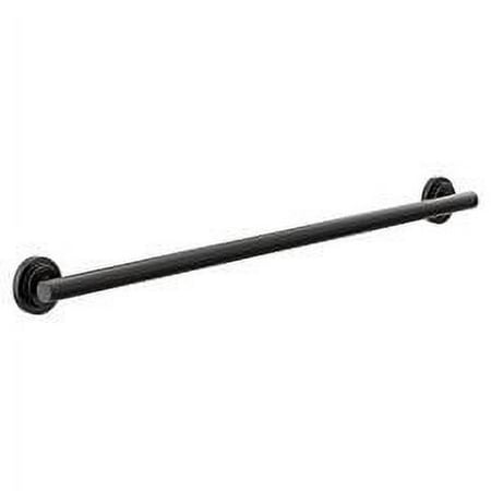 Moen YG0736BL Matte black 36  designer grab bar