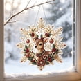thumbnail image 2 of Christmas DIY Beaded Ornament Kit,Acrylic Reindeer Craft for Tree Window Fireplace Decor, 2 of 6