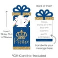 thumbnail image 6 of Big Dot of Happiness Royal Prince Charming - Baby Shower or Birthday Party Money and Gift Card Sleeves - Nifty Gifty Card Holders - Set of 8, 6 of 8