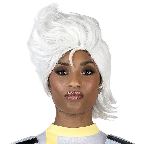 Jazwares Marvel Women's Storm Synthetic Halloween Classic Costume Wig - White One Size