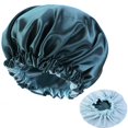 thumbnail image 1 of Gorro De Satén De Gran Tamaño Para Mujer, Gorro Redondo De Satén De Doble Color Grande A Prueba De Viento, Gorro Ajustable Para El Pelo, Gorro Para Dormir Para Las Cuatro Estaciones Methold AP007581-05, 1 of 6
