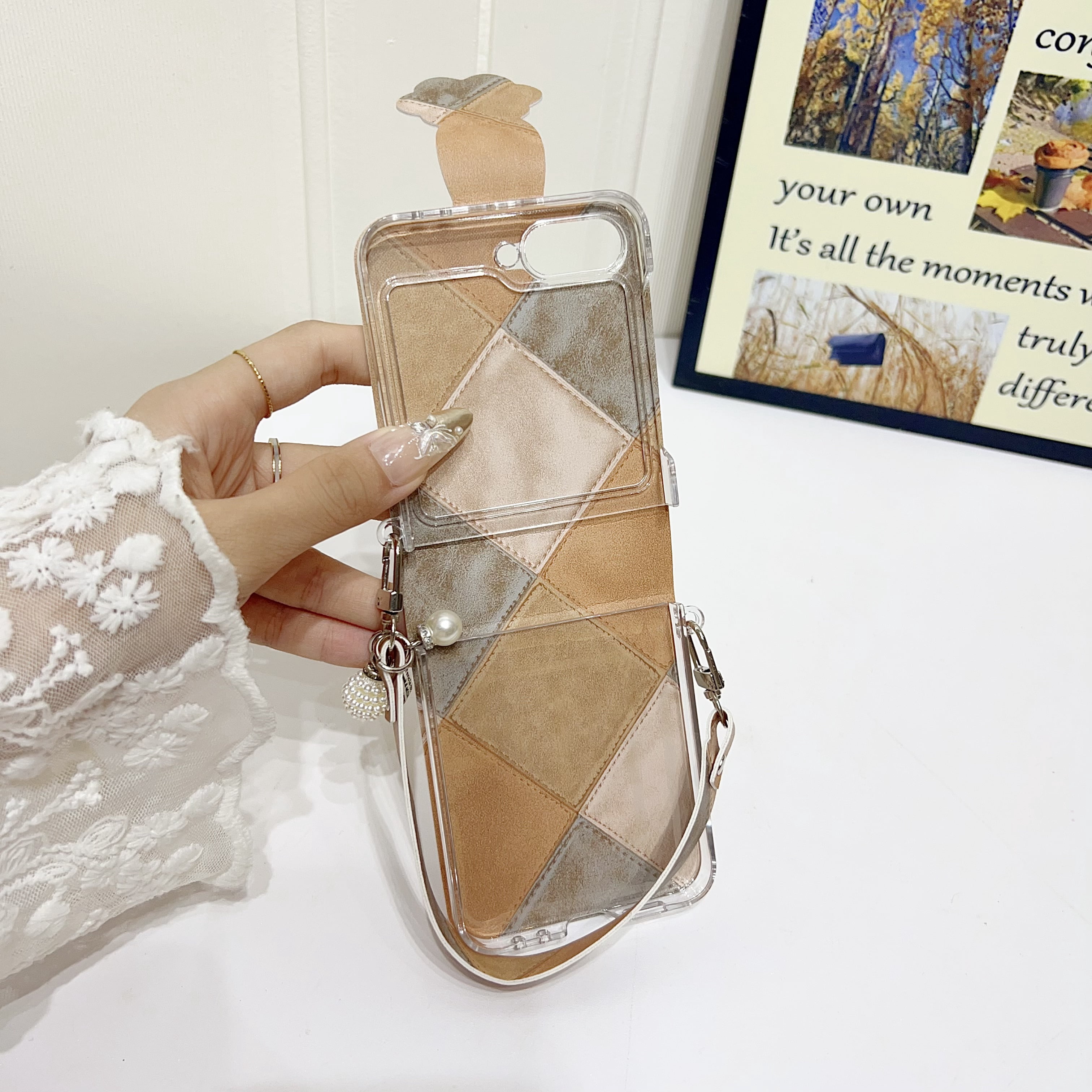 DIY Fashion Creative Wristband Phone Case Suitable for Samsung Z Flip7 Flip6 Flip 5