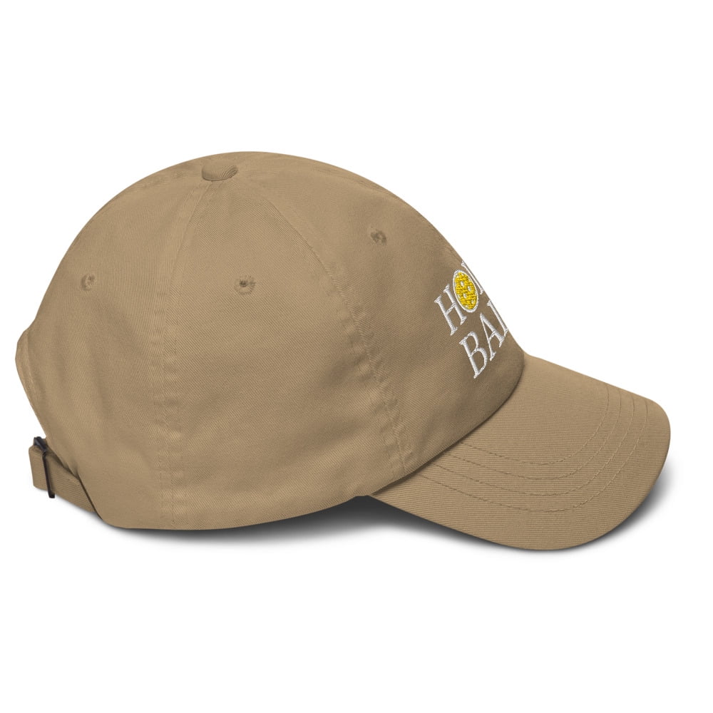 Holey Balls Pickleball Hat - Dad hat (Khaki)