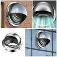 thumbnail image 3 of FRCOLOR Metal Chimney Cap Chimney Cowl Rain Cover Protector Cap Ending Roof Cowl, 3 of 8