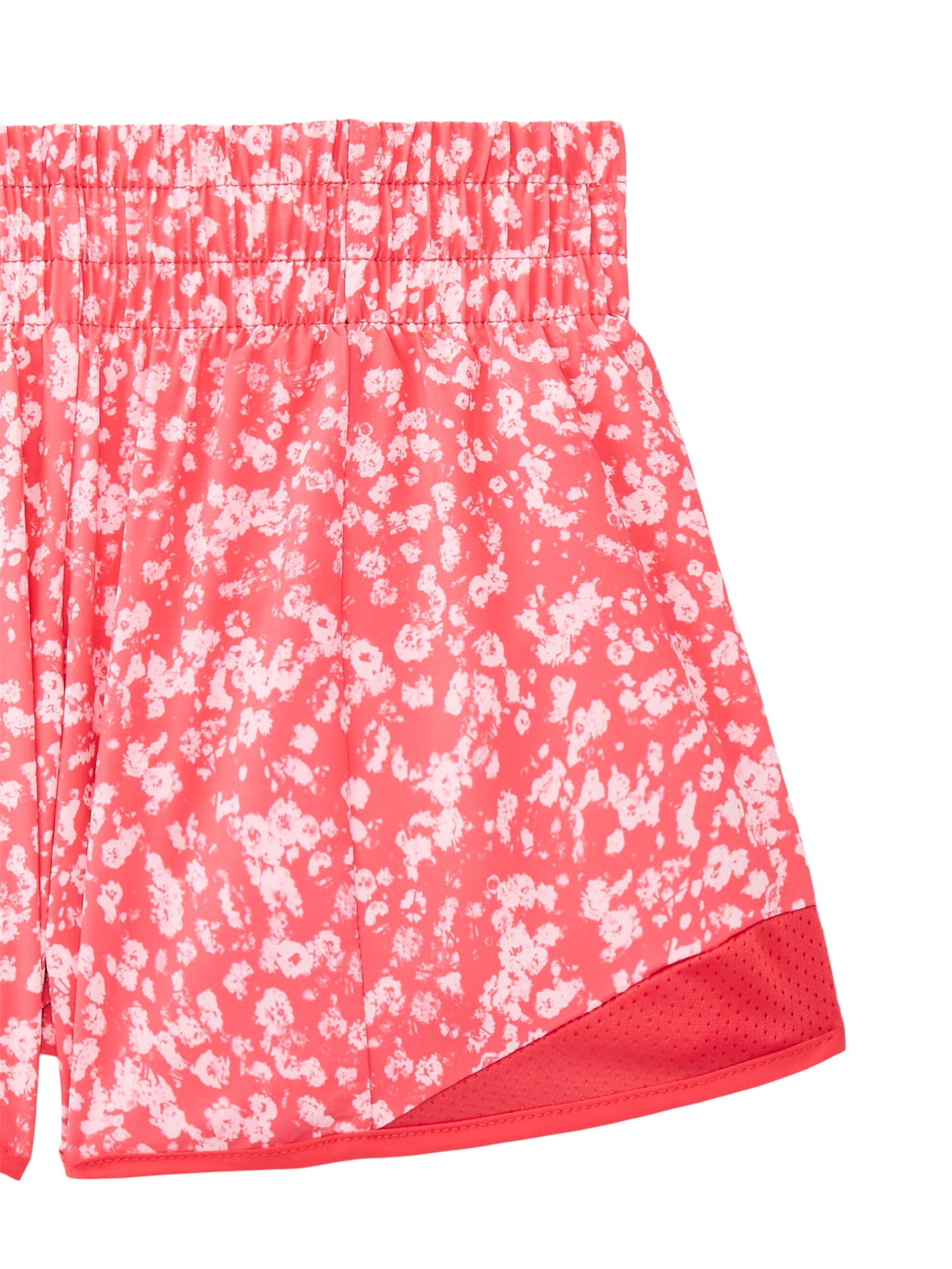 Athletic Works Girls Athletic Run Shorts, Sizes 4-18 & Plus