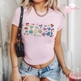 thumbnail image 2 of Disney Toy Story croptop Tee Crop Tank, Buzz Lightyear Woody Toy Story 5 Movie, Toy Story Balloons Disney Girl Trip Baby Tee, Toy Story Land, 2 of 6