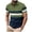 Army Green, variant on Adult Polo T Shirts for Men Short Sleeve Button Tees Shirt Lightweight Purple Men's Dress Shirts