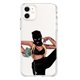 thumbnail image 1 of Funda de teléfono con cabeza negra para iPhone, carcasa para hacer dinero en efectivo, compatible con modelos 11, 12, 13, 14 Pro, Mini Max, X, XR, 8, 7 Plus Fivean unisex, 1 of 2