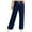 Dark Blue, variant on Summer Pants for Women Lightweight Womens Pants for Summer Business Casual Clothes Juniors Draw String Suites Casual Women Comfy Thin Sweatpants Running Sweatpants Same Day Light Blue 2XL