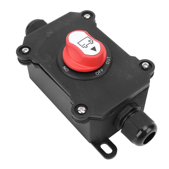 DC12 to 32V Inline Switch, IP67 Waterproof Inline Cord Switch, ON Off Toggle Switch with Dual Side Wire Design, Universal Outdoor Inline Power Switch for Vehicle