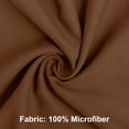 thumbnail image 2 of Super Soft 1800 Count Microfiber Flat Sheet, Durable and Anti-fading Bed Top Sheet with Hem, Queen, 102 x 90 Inches, Coffee, 2 of 5