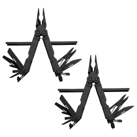SOG PowerLock Stainless Steel Folding Knife 18 Multi Tool Pliers (2 Pack)