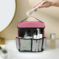 thumbnail image 4 of KMWGRE Mesh Shower Caddy XL Portable Beach Bag College Dorm Room Essentials Tote Bag for Bathroom, Gym, Travel, Camping Quick Dry Hanging Shower Organizer Basket Toiletry Bags, 4 of 6