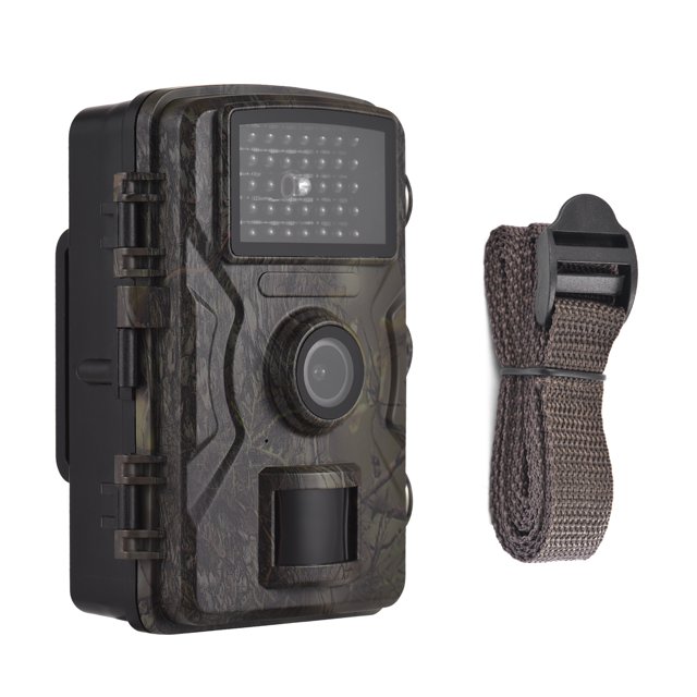 Night 1080P Trail Camera 16MP Wildlife Scouting Camera Tracking Camera with 2.0 Inch TFT Color Screen 0.8s Trigger Time Supports Infrared Night Vision Motion Activated IP66
