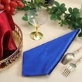 thumbnail image 5 of BalsaCircle 100 Pieces 20" x 20" Royal Blue Premium Velvet Napkins Linens, 5 of 8