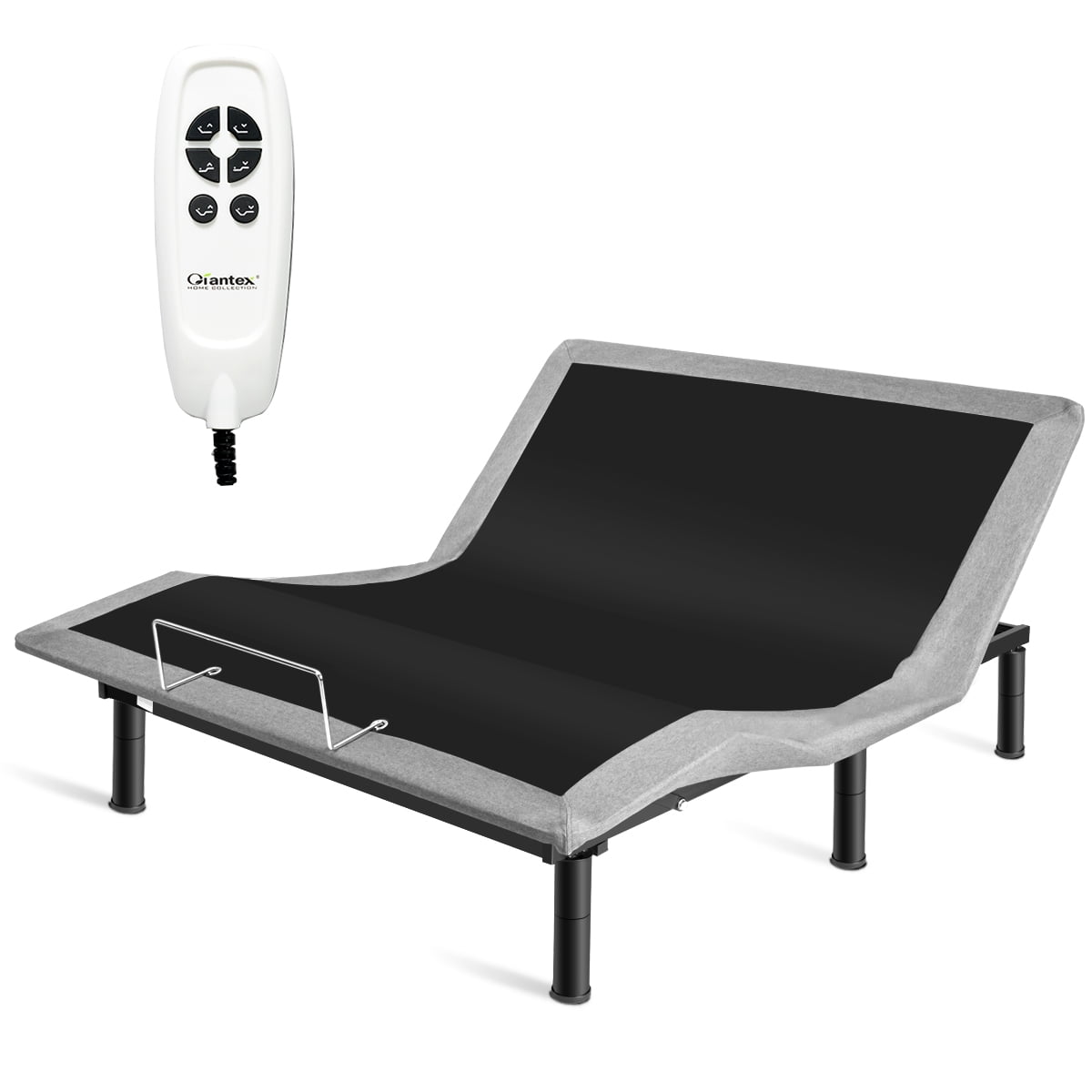 Queen Massage Bed Adjustable Wireless Remote Upholstered Furniture