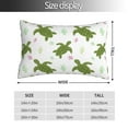 thumbnail image 2 of Rateoe Cute Turtle Pattern Decorative Pillow Case,Throw Pillow Covers,Plush Pillow Cover,Soft Pillow Case,Velvet Pillow Case-20"x30", 2 of 5