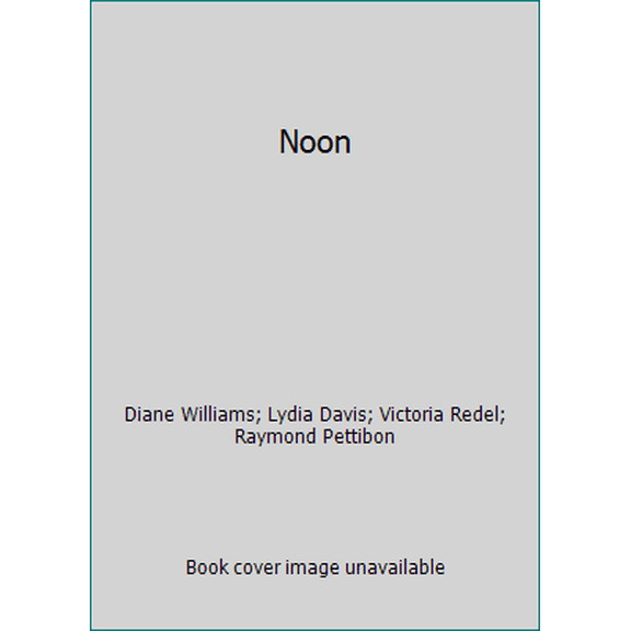 Pre-Owned Noon, 9780967621104, 0967621100, Paperback,