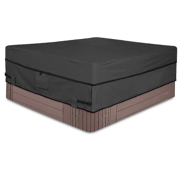 Lar 85*85*20 pulgadas Duty 210d cubierta cuadrada para bañera de hidromasaje Ester Spa Uv Spa cubierta para bañeras de hidromasaje muebles de exterior (