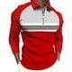 thumbnail image 1 of Tops para hombre Camisas Blusas Elegante Casual Camisas de manga larga Camisa con cuello Impreso Cremallera Cuello vuelto Odeerbi ODB-5, 1 of 5