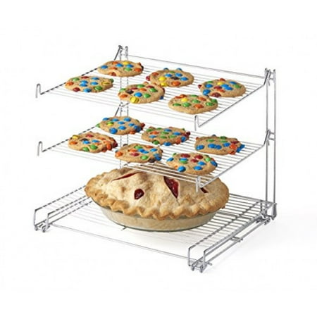Kovot 3 Tier Cooling Rack Chrome E Saving Vertical Design Kovot 3 Tier Cooling Rack Chrome E Saving Vertical Design