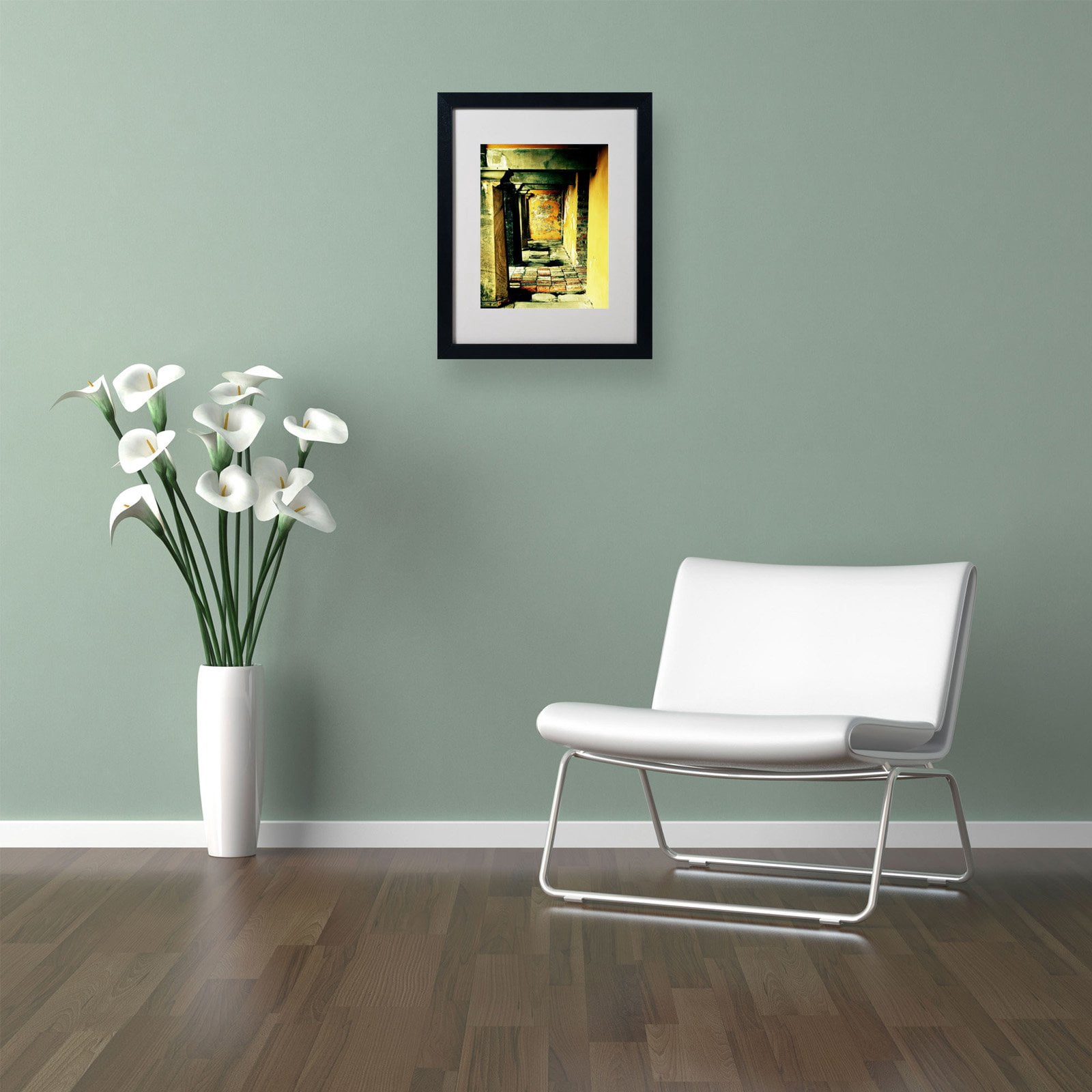 Trademark Fine Art "Moments in Time" Framed Canvas Art by Beata Czyzowska Young