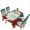 thumbnail image 3 of Thinsony Christmas Themed Table Cloth Dining Table Cover Holiday Home Party Printed Tablecloth, Santa Claus, 3 of 6
