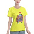 thumbnail image 2 of T-Shirt Basique à Manches Courtes pour Femmes une Pièce Jinping, 2 of 6