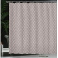 thumbnail image 3 of Ambesonne Vintage Tribal Shower Curtain, Boho Geometric Forms, 69"Wx75"L, Mauve Taupe Tan, 3 of 4