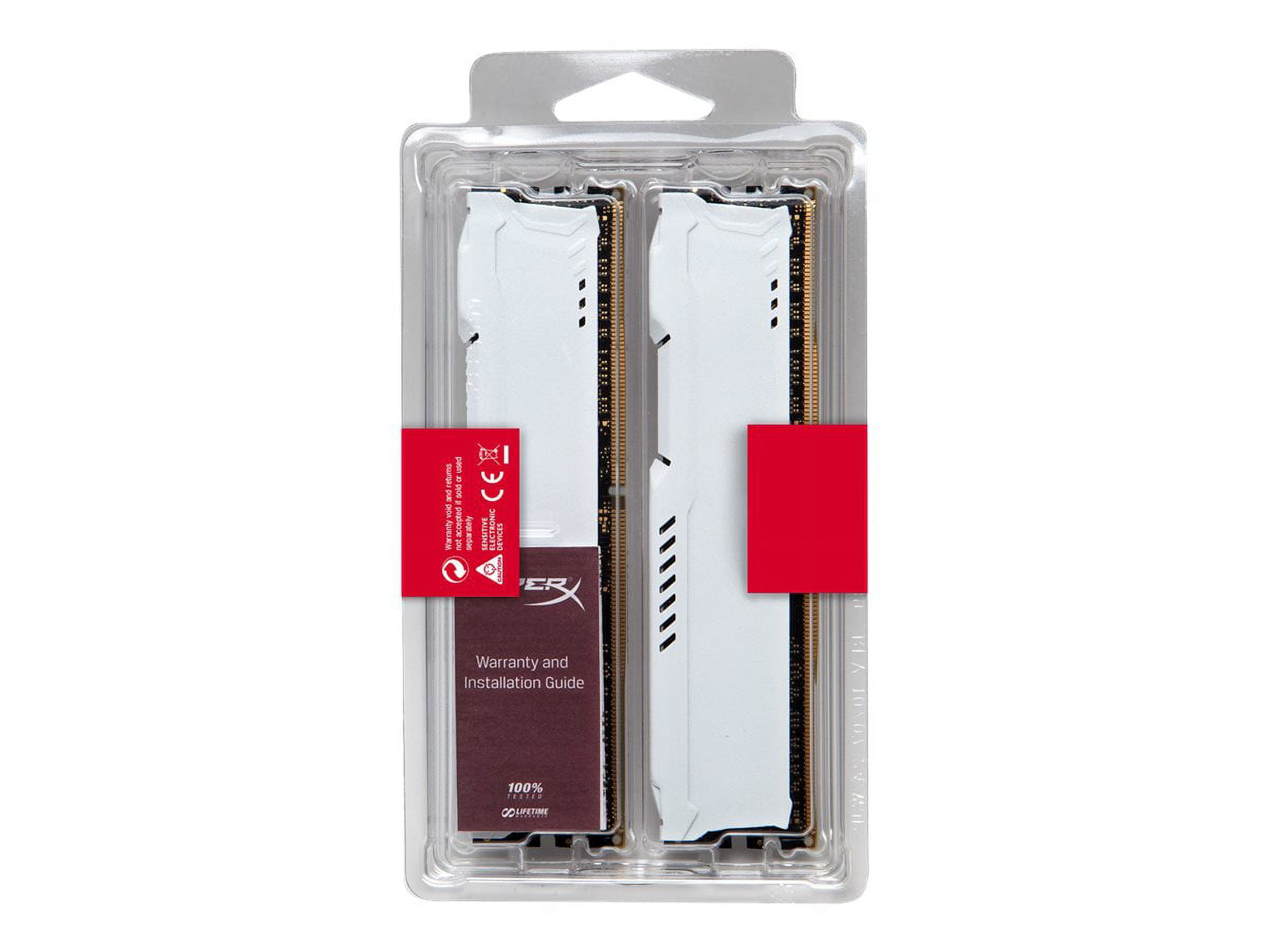 Kingston Technology HyperX FURY White 32GB 3200MHz DDR4 CL18 DIMM