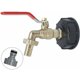 thumbnail image 3 of Adaptador IBC de 1000L, adaptador de tanque IBC, adaptador de tanque S60X6, grifo de jardín de latón, conector de manguera de combustible y aceite de 1/2" JAMW Sencillez, 3 of 5