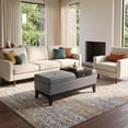thumbnail image 4 of Simpli Home Oregon 42W Storage Ottoman Bench with Tray, 4 of 14