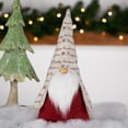 thumbnail image 2 of Northlight Standing Gnome with Snowflake Hat "Happy Christmas" Figure - 12", 2 of 5