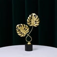 thumbnail image 4 of Btomtd Cute Gifts,Centerpiece Table Decorations Simples Lights Luxurys Iron Leaf Ornament Home Living Room Entrance Wine Cabinet Decorations Creatives Metal Crafts Gifts, 4 of 6