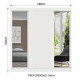 thumbnail image 2 of Ropero Closet Madesa Reno 3 Puertas 2 Espejos BB 1, 2 of 4