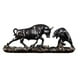 thumbnail image 3 of Figura de toro, estatua de oso y toro Feng Shui, figura de resina exquisita china Cobre 28x8x11.5cm, 3 of 9