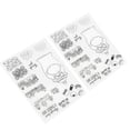 thumbnail image 5 of uds sellos transparentes patrón de caramelo reciclaje fabricación de tarjetas sellos impresión TPR DIY sellos transparentes para tarjetas de felicitación diario, 5 of 5