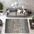 thumbnail image 5 of Aurora Modern Transitional Boho Vintage Area Rug Indoor for Living Room Color Grey Beige Cream Design 9916, 5 of 5